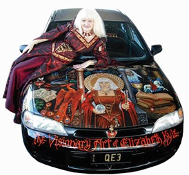 Elizabeth's Hand-Painted Car